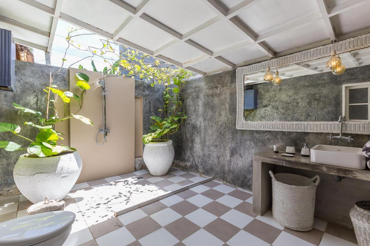 Eco Bamboo Bungalow 3 Villa ชังกู ภายนอก รูปภาพ