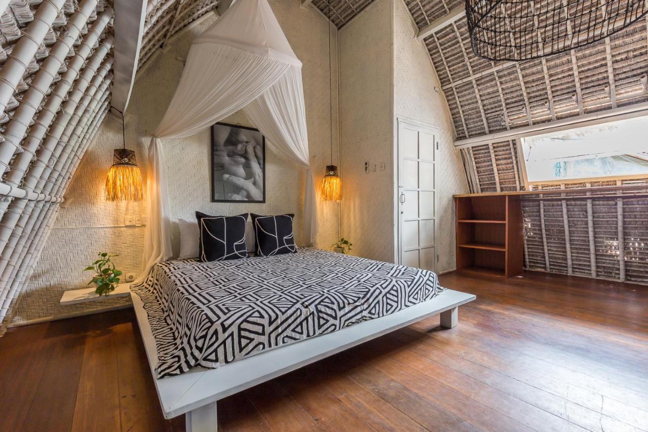 Eco Bamboo Bungalow 3 Villa ชังกู ภายนอก รูปภาพ