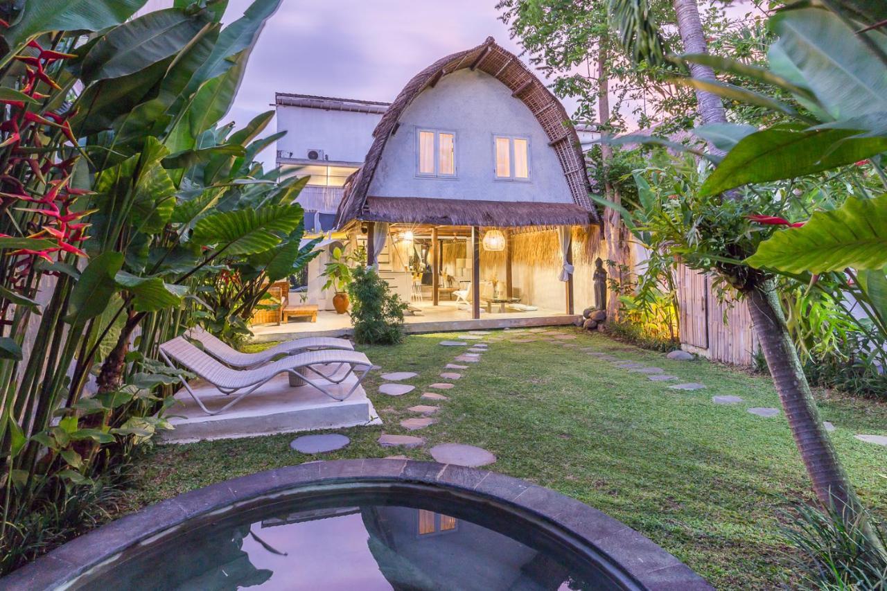 Eco Bamboo Bungalow 3 Villa ชังกู ภายนอก รูปภาพ