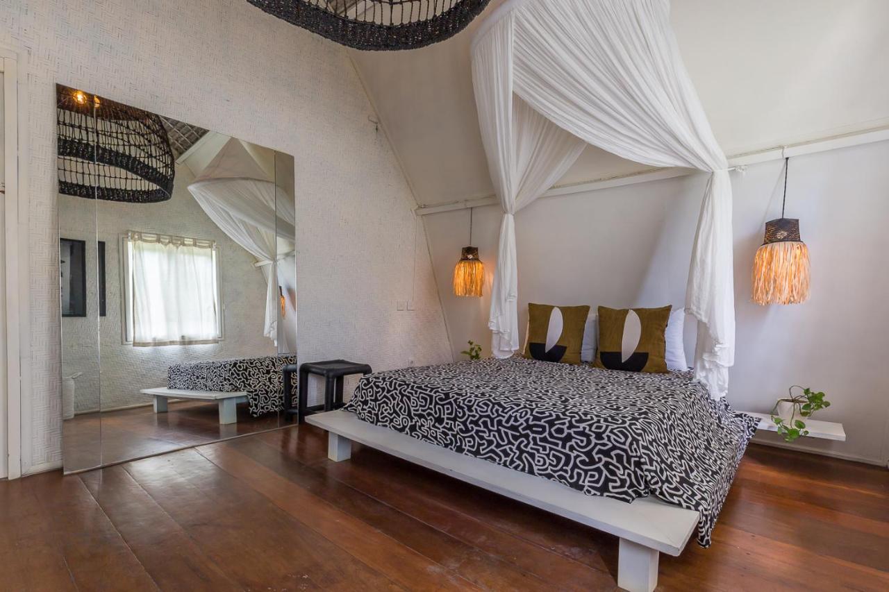 Eco Bamboo Bungalow 3 Villa ชังกู ภายนอก รูปภาพ