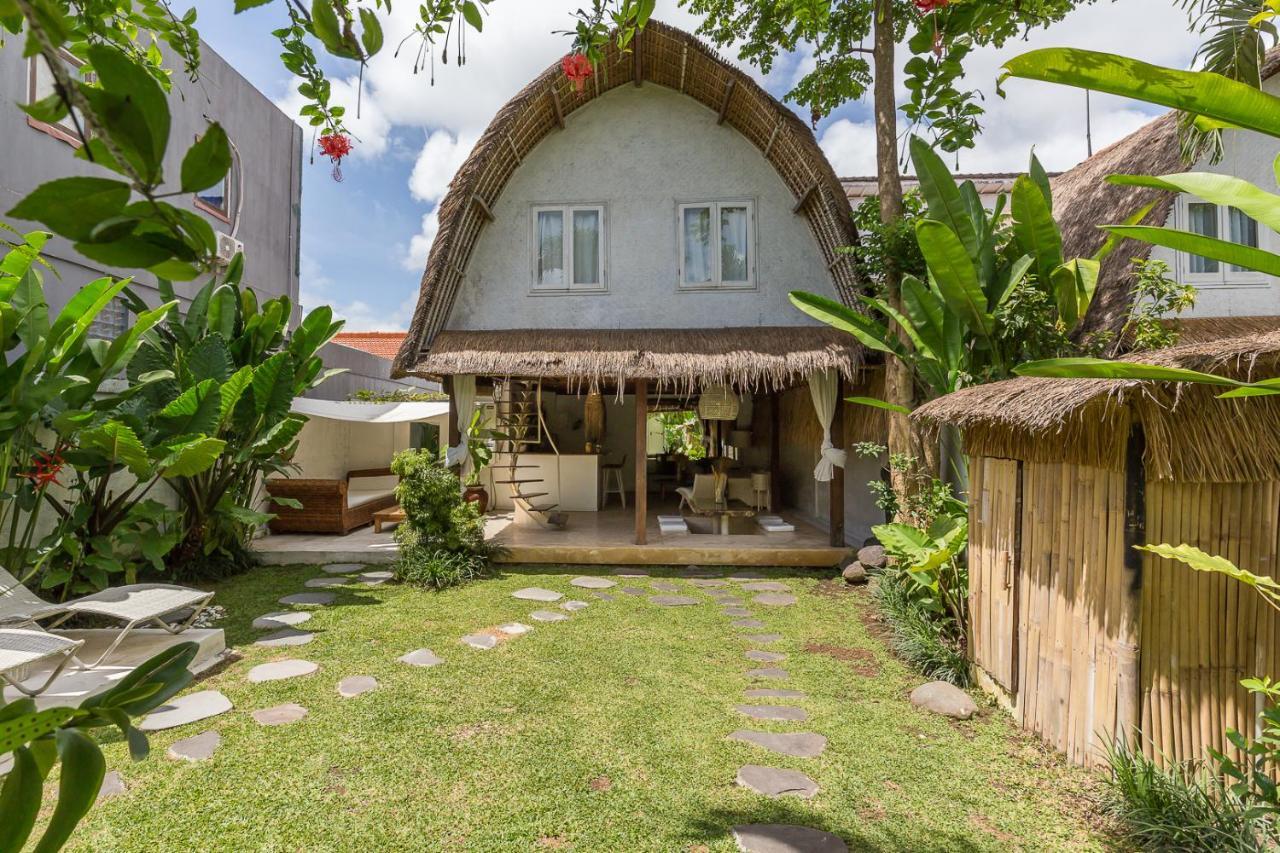 Eco Bamboo Bungalow 3 Villa ชังกู ภายนอก รูปภาพ
