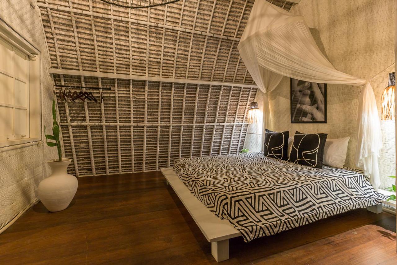 Eco Bamboo Bungalow 3 Villa ชังกู ภายนอก รูปภาพ